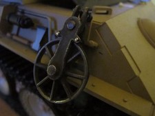 WWII Panther Bergepanther RC Panzer Umlenkrolle A Metal Zubehör Bausatz Kit 1/16