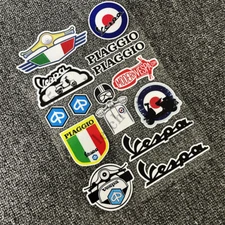 motorcycle fuel tank emblem decal bike car auto body badge sticker for VESPA