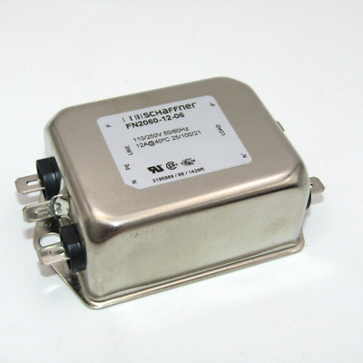 SCHAFFNER  FN2060-12-06   Power Line Filters MULTI-STAGE 12A  --  NOS