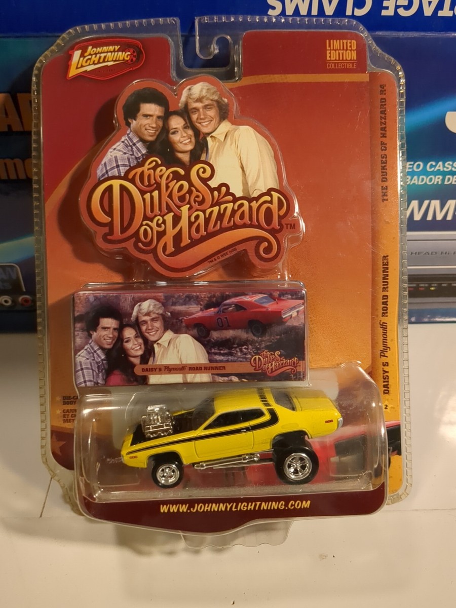JOHNNY LIGHTNING DUKES OF HAZZARD DAISY'S PLYMOUTH ROAD RUNNER R4