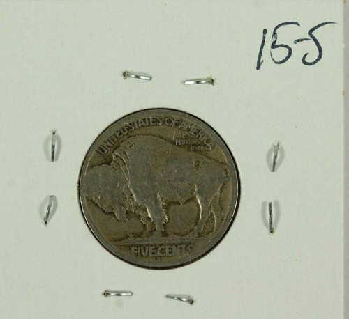 1915-S Buffalo Nickel : Very Good VG - Picture 2 of 2