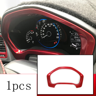 For Honda HRV HR-V 2016-2020 ABS Red Dashboard decoration cover trim 1pcs   eBay