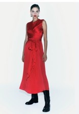 Red Satin Zara Dress, new with tags 