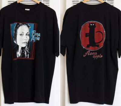 Fiona Apple 90s Graphic Black 2 Side Black Unisex Tshirt Men Women S-5XL