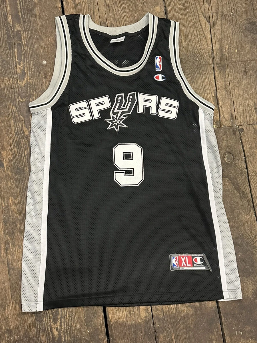 San Antonio Spurs Tony Parker NBA Champion Authentic Basketball Vintage XL