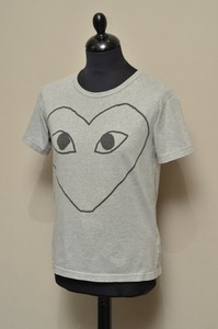 cdg t shirt grey