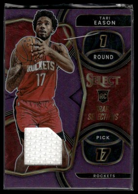 2022-23 Panini Select #DSM-TE Tari Eason  Memorabilia Purple Prizms #/99