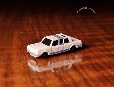 Seltene Vintage 1990 ''''Weltweit kleinste Streichholzschachtel'''' Miniatur Lincoln, Mikromaschine
