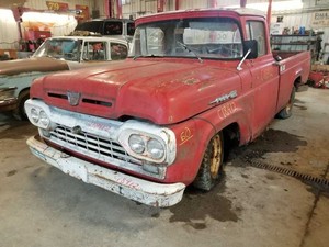 Details About 1960 Ford F100 Front Bumper Painted 446804