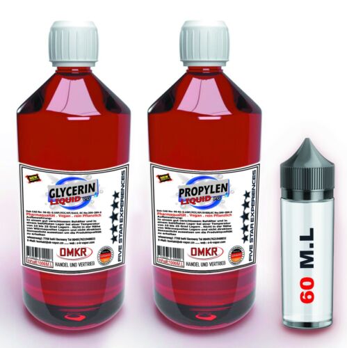 Base Glycerin 1000 ml + Propylen 1000 ml (PG) - 100% Vegan - Bild 1 von 8