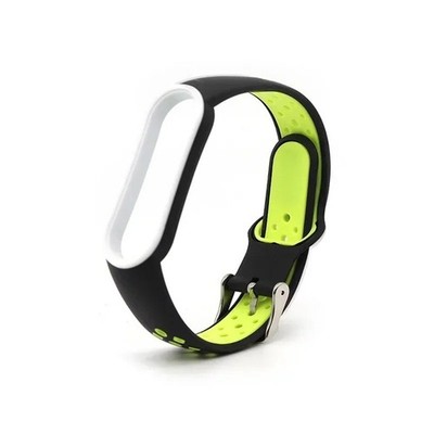 Sportliches Silikonarmband für Xiaomi Mi Band 7, 6, 5, 4, 3 Smart Sportarmband