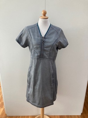 Sa hara blue - lässiges leichtes Kleid  im Used-Look  Gr. S / 36