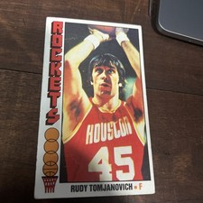 1976-1977 Topps NBA Card #66 Rudy Tomjanovich Houston Rockets