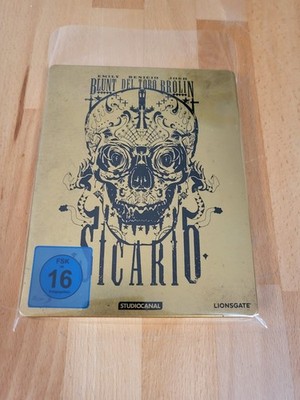 SICARIO  - STEELBOOK - Blu-ray - Benicio Del Toro  -  NEUWERTIG