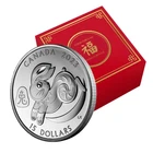🇨🇦 2023 Canadian $15 Dollars LUNAR YEAR THE RABBIT 1 Oz Pure Silver Coin OGP