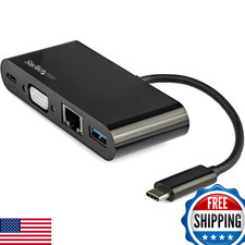 Startech.Com Usb C Multiport Adapter - Mini Usb-C Dock W/ Single Monitor Vga