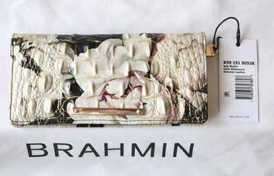 Brahmin NWT Ady Wallet in Eden Melbourne     (original packaging), Leather
