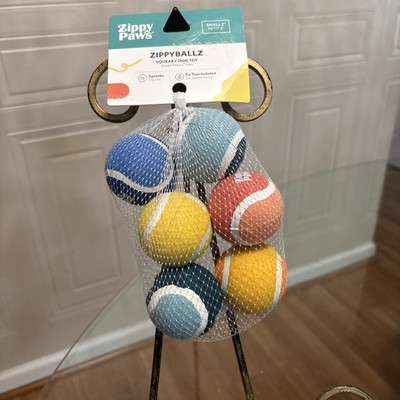 Zippy Paws  Brand New Dog Toy Fetch Set Of 6 ball