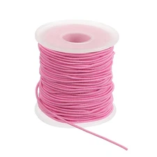 String for Bracelet 164 ft/50 m Length 1.5 mm Dia, 1 Roll Cord, Pink