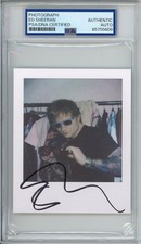 ED SHEERAN SIGNED ALBUM POLAROID PHOTOGRAPH PSA DNA COA CERTIFIED AUTOGRAPH