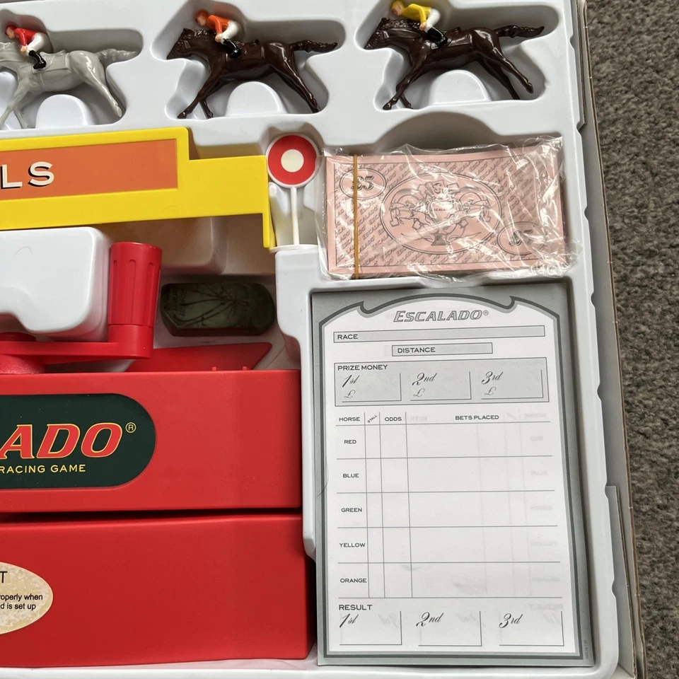 Escalado Horse Racing Game Chad Valley 1997 Edition Vintage Woolworths - Image 3 of 4