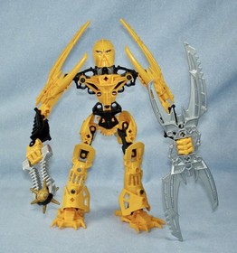 Lego Bionicle GLATORIAN LEGENDS (8984-8989) Complete + Canisters & Instructions