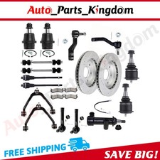 Front Upper Control Arm Suspension Brake Rotor Pad For 2000-2006 Chevrolet Tahoe