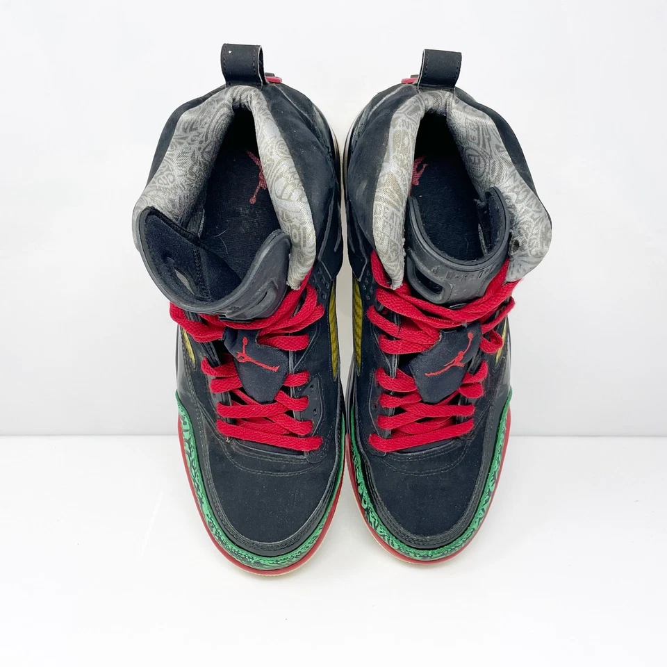 Nike Mens Air Jordan Spizike 315371-026 Black Basketball Shoes Sneakers Sz 10.5 - Image 4 of 4