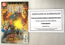 Batman: Legends of the Dark Knight #84 John McCrea signed CoA