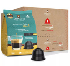 Lollo Passionedolcissima Decaffeinato - 64 Capsule - Compatibili con Nescafé* Dolce Gusto - 6