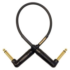 Used Mogami Gold 2' Instrument Cable With Right Angle Connectors