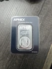 APMEX 1 oz Silver Bar .999 Fine Shape Bar Precious Metal Content 1 oz