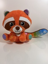 Leap Frog Colorful Counting Red Panda Singing Talking Plush V-Tech - Works