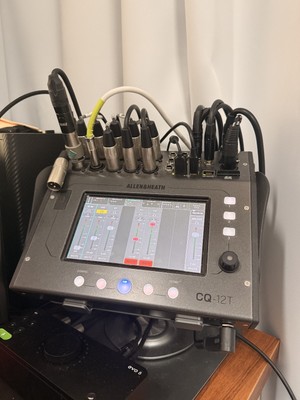 Allen & Heath CQ-12T Digital Mixer w/ 7'' Touchscreen and Bluetooth Connectivity