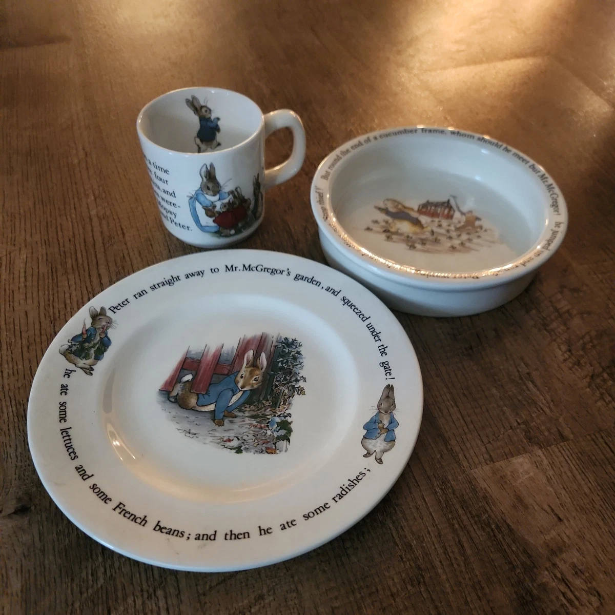 wedgewood peter rabbit set products for sale | eBay