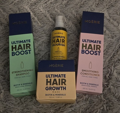 #ad #ad Moerie ultimate hair growth Shampoo Conditioner Mask amp; Nourish $64.95