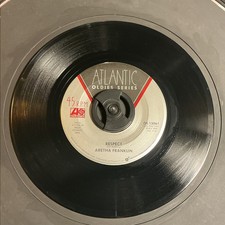 ARETHA Franklin 45RPM Respect/You’re All I Need 1967 60s R&B Soul 7” Jukebox RE