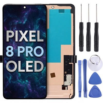 OLED Screen Replacement for Google Pixel 8 Pro LCD Digitizer with Frame Tools