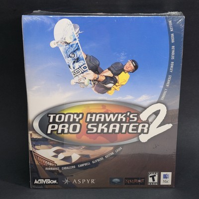 RARE Tony Hawk s Pro Skater 2 PC Big Box Computer Game Factory Sealed MAC iMac 