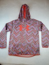 Under Armour Kids Coldgear Loose Fit Pullover Hoodie Youth Size XL Multicolor