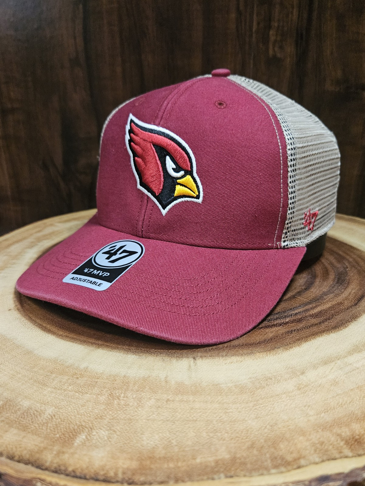 Arizona Cardinals 47 Brand MVP Snapback NFL Football Cap Adjustable Fit  