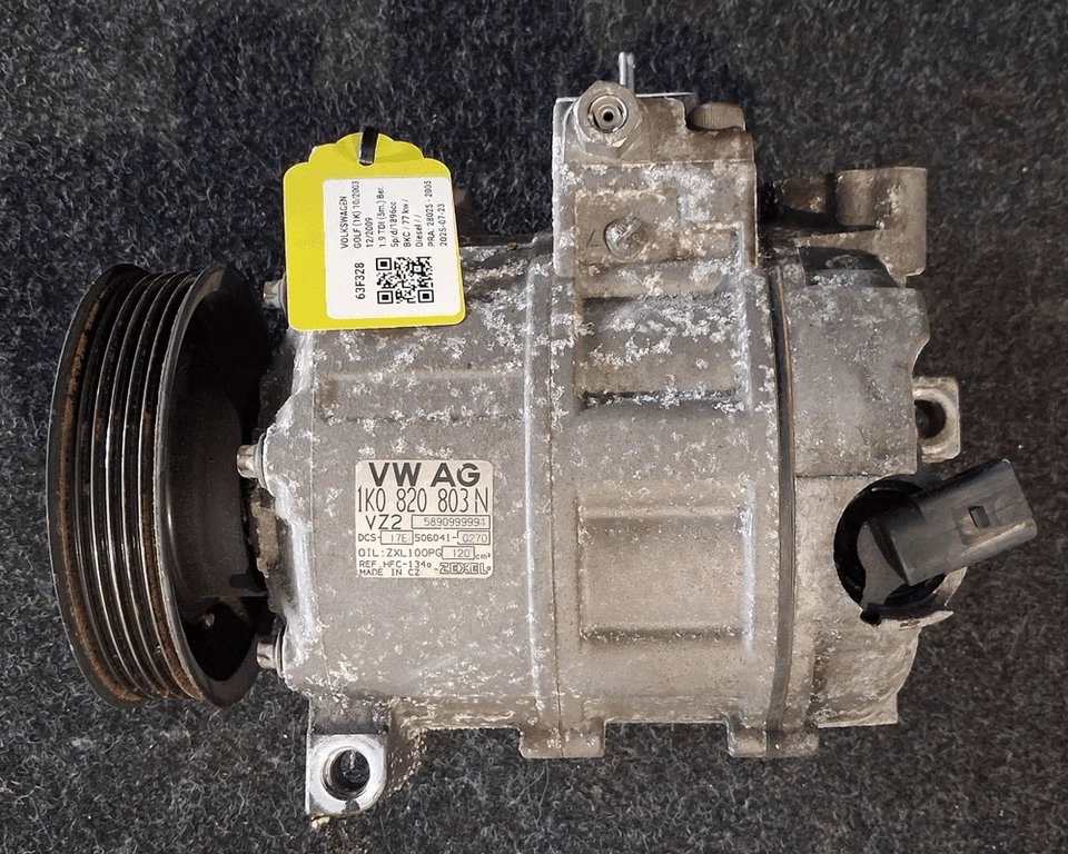 1K0820803N Compressore a/c  SEAT TOLEDO (5P) 2.0 16V TDI Ber. 5p/d/1968cc - Immagine 2 di 4