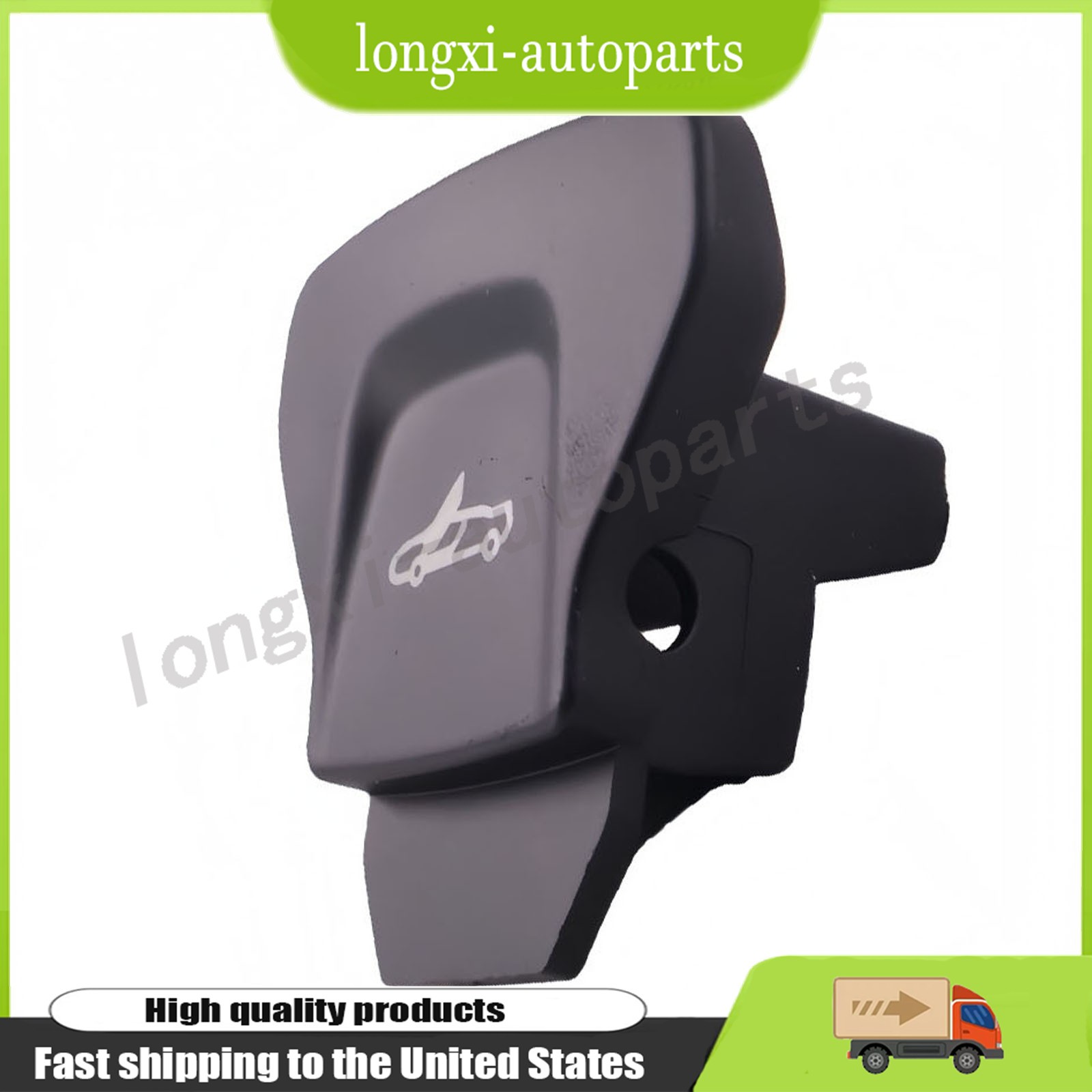 New Black Right Side Door Control Switch Button for McLaren 570S 600LT 13M0434CP