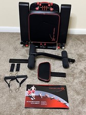 Total Flex Gym Equipment. Multi Compact, Folding, Strength Training System.