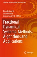 Fractional Dynamical Systems: Methods, Algorithms And Applications Taschenbuch