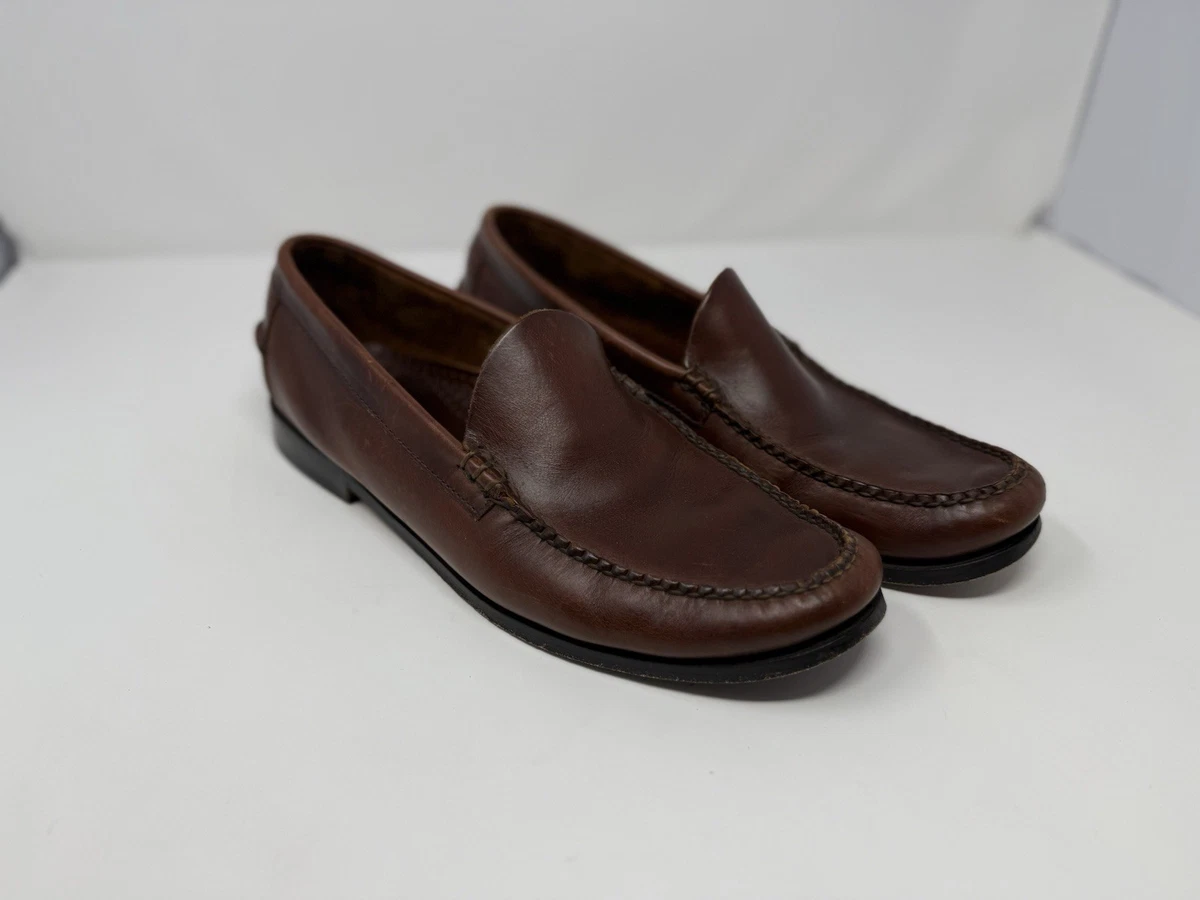 Brooks Brothers Hand Sewn Leather Slip On Venetian Loafers Shoes Men\'s 12 D Brooks Brothers Men main image 4