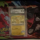 Pokémon Pikachu 214 Scarlet & Violet Promo Illustration Contest Winner CGC 9.5