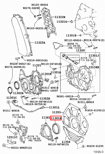 Genuine LandCruiser 80 79 78 Series 1HD 1HZ 1KZ Rear Main Oil Crankshaft Seal - Picture 8 of 20