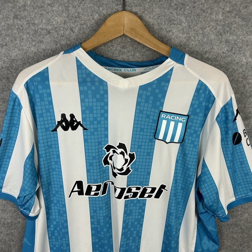 Racing Club de Avellaneda Football Shirt Mens Large Short Sleeve Argentina 2021 - Picture 2 of 13