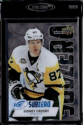 (6689) Sidney Crosby 2016-17 Upper Deck Ice SubZero Penguins